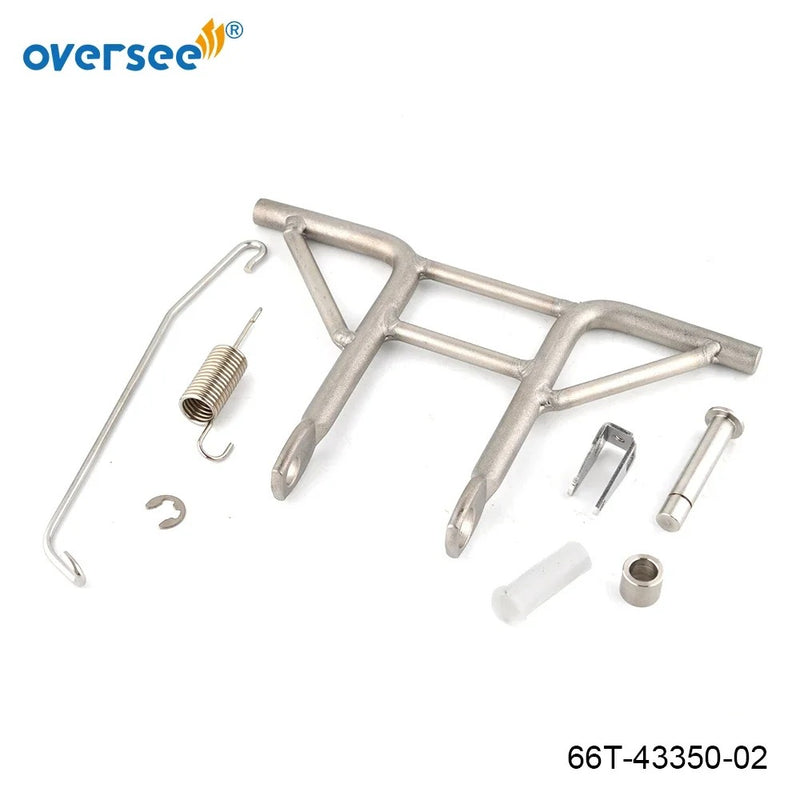 Conjunto de receptor 66T-43350-02-00 para Motor fueraborda de barco Yamaha F25 E40X 66T433500200 66T-43350 66T-43350-01-00 