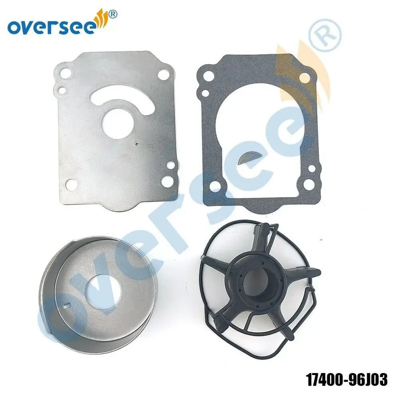 Water Pump Repair Kit for Suzuki DF150 175 200 HP 4-Stroke Outboard Engine 17400-96J03
