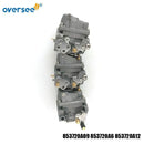 853720A09 853720A6 853720A12 Carburetor Set For Mercury 40HP Lightning XR 50HP Outboard Engine