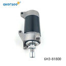 6H3-81800 Start Motor For Yamaha Parsun Hidea Outboard Motor 60HP 70HP 2 Stroke 6H3-81800-10 6H3-81800-00 6K5-81800 6K5-81800-00
