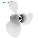 9-7/8*12 AL Propeller 664-45954-00-EL Size 9 7/8x12 For Yamaha Outboard Motor 25HP 30hp 61N 69P Parsun Hidea Powertec Seapro HDX