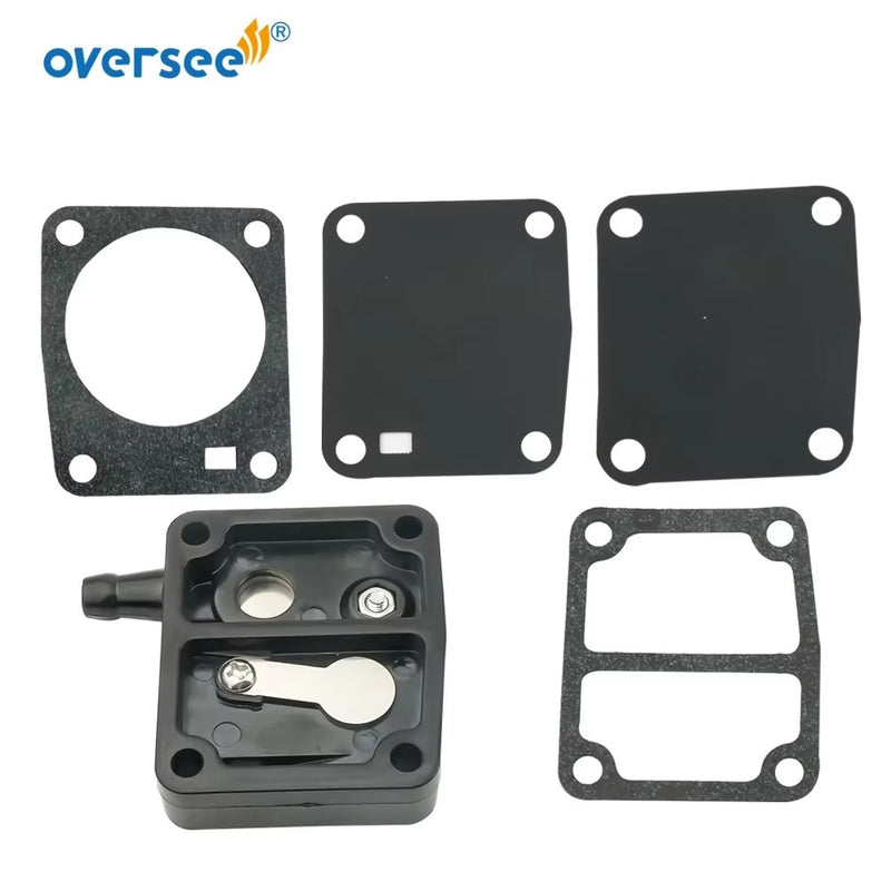 6G1-24432 Carburetor Fuel Gasket Kit For Yamaha Outboard Motor 2T 6HP 8HP 9.9HP 15HP Parsun Hidea Powertec HDX Seapro Engines