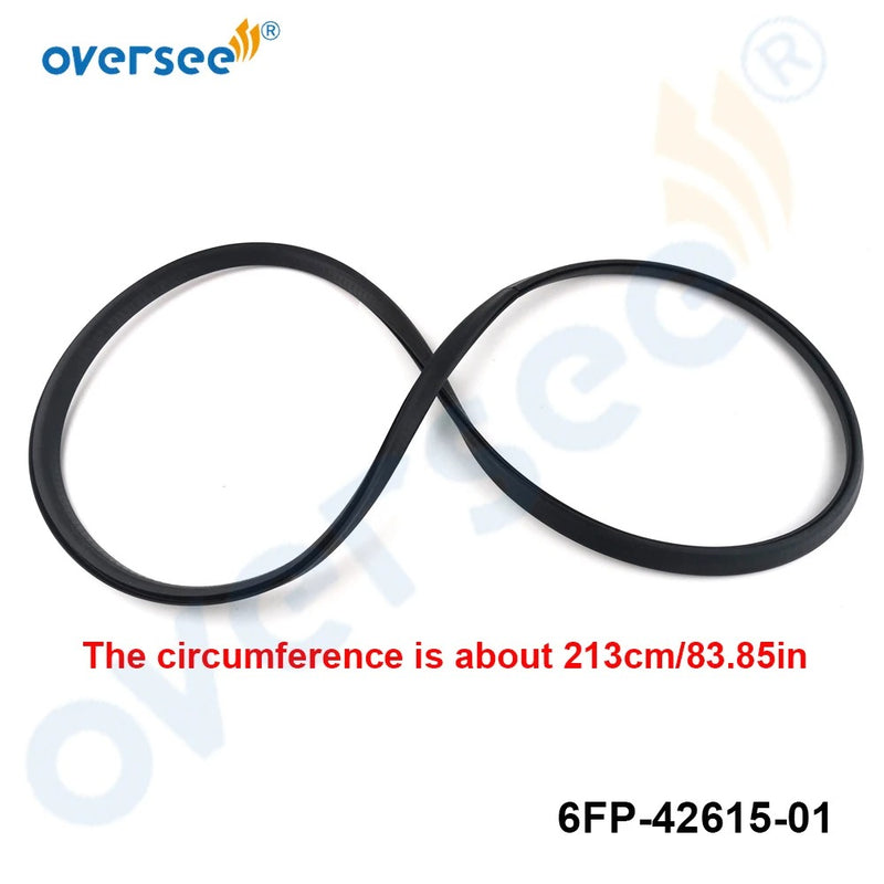 6FP-42615 Top Cowling Seal for Yamaha 4 Stroke 80HP 90HP 100HP Outboard Engine 6FP-42615-01-00