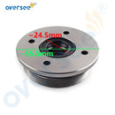 65W-43810 End Cap with Seals For Yamaha Outboard Motor Tilt Trim 2T 4T F25 40HP 60HP 65W-43810-01 65W-43810-00