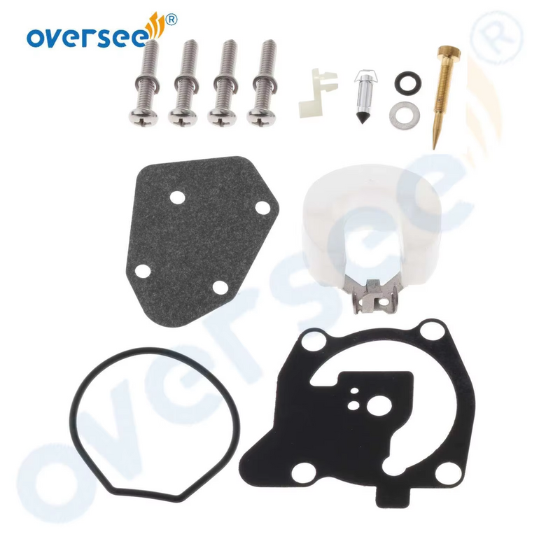 66T-W0093-00 Carburetor Repair Kit For Yamaha Parsun Powertec 40HP Outboard Engine Boat Motor aftermarket Parts 66T-W0093