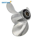Stainless Steel Propeller 664-45954-01-EL-00 For Yamaha Outboard Motor Motor 25HP 30HP Size 9-7/8x12