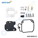 Carburetor Repair Kit 65W-W0093-01 02 67C-W0093-00 01 for Yamaha F25 F30 F40 Boat Motor 25hp 30hp 40hp