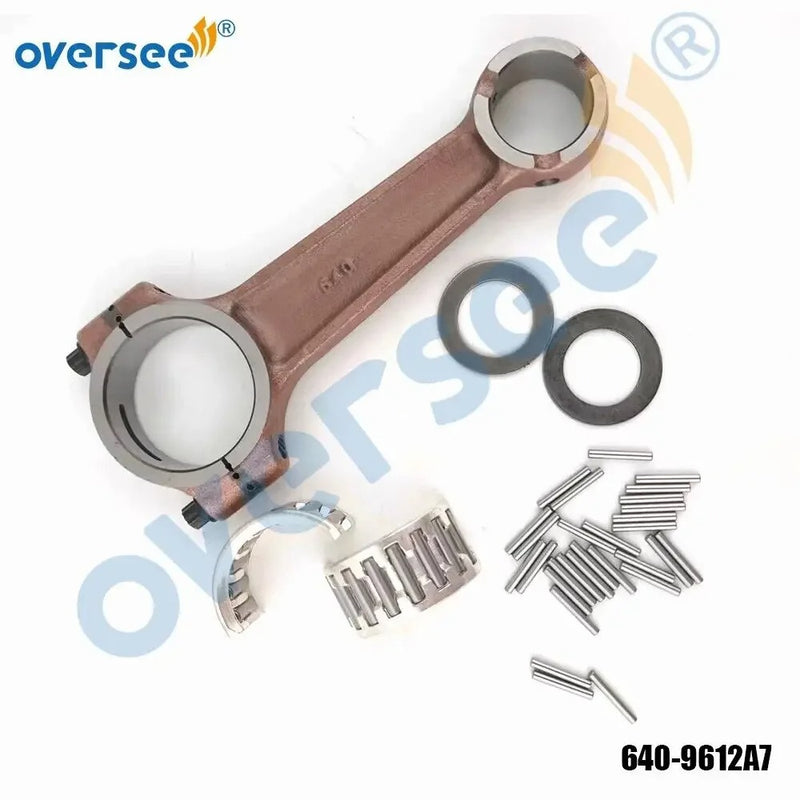 Kit de biela Oversee marine 640-9612A7 para piezas de motor fueraborda MERCURY Outboard 30-40-50-75-120HP 640-9612A6