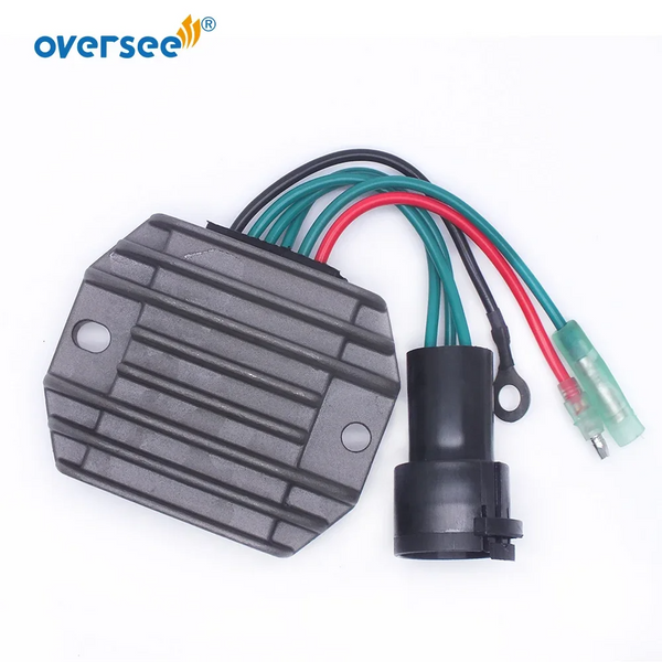 Oversee Marine 64J-81960 Reemplazo del regulador rectificador para motor fueraborda Yamaha 40HP 50HP 60HP de 4 tiempos