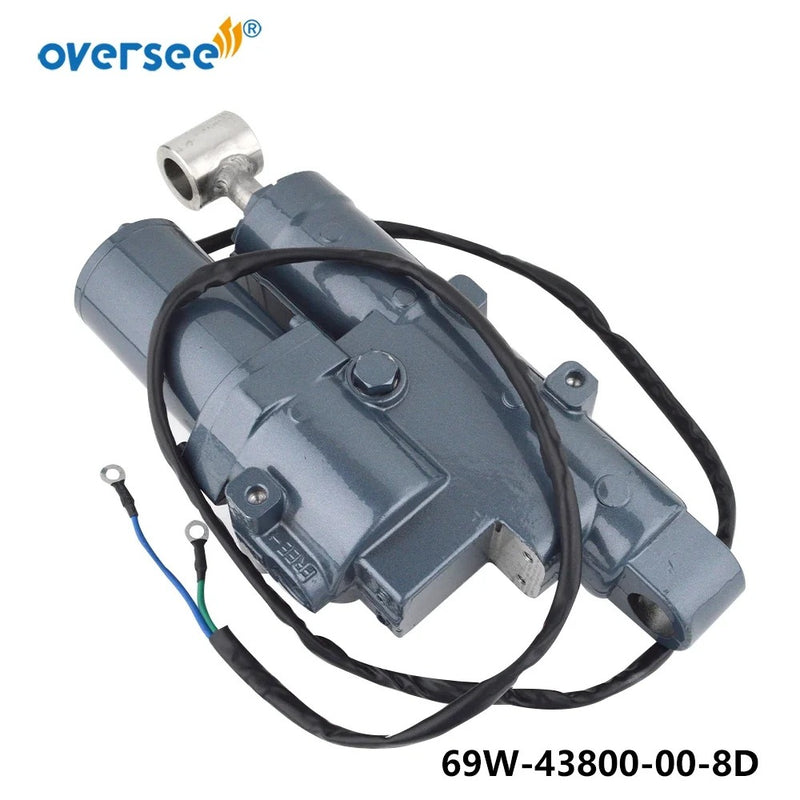 Conjunto de inclinación y ajuste eléctrico 6c5-43800-01-8d 69w-43800-00-4d para motor fueraborda de 4 tiempos Yamaha f50 f60 50hp 60hp