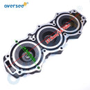 688-11111-02-1S Head Cylinder + 688-11181-02-00 Gasket For Yamaha Outboard Motor 2T 85HP Parsun T85 T85-05000002