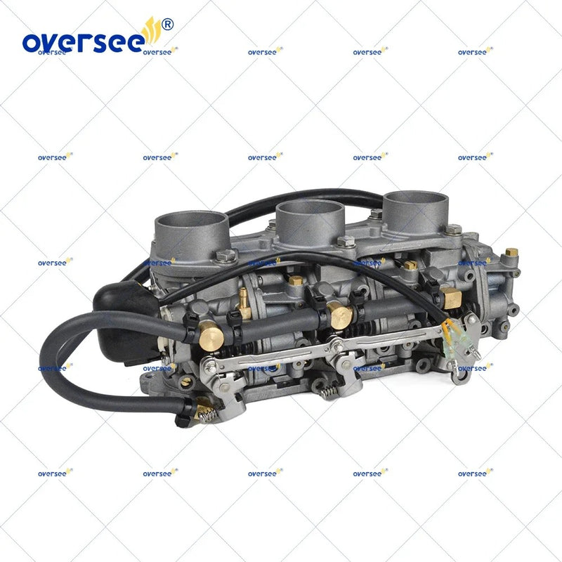 Kit de carburador Topreal 3329-883313A 40hp para Mercury 3 uds/1 Juego para Motor fueraborda Mercury 40HP de 4 tiempos