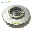 61T-85550-10 Electrical Rotor Flywheel Replaces For Yamaha Outboard Motor 25HP 30HP 61N 69P 61T 2T Parsun 61T-85550