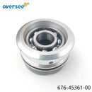 Supervisar Marina 676-45361; 676-45361-00-94 Reemplazo de tapa de carcasa inferior para motor fueraborda Yamaha 40HP de 2 tiempos