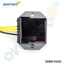32800-93J03 Rectifier Regulator for Suzuki DF200 DF225 DF250 2004-2024 32800-93J03-000