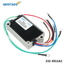 Switch Box CDI 338-4733A2 For Mercury Mariner Force 20-40HP 2 Cyl Outboard 114-4911 18-5786 332-4911A2/A3/A5/A8