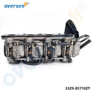 Carburetor Kit 857102T2 / 3 / 4 / 7 For Mercury 60HP 4 Stroke 4 Cyl Outboard Motor 3329-857102T 4PCS/1Set