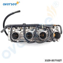 Carburetor Kit 857102T2 / 3 / 4 / 7 For Mercury 60HP 4 Stroke 4 Cyl Outboard Motor 3329-857102T 4PCS/1Set