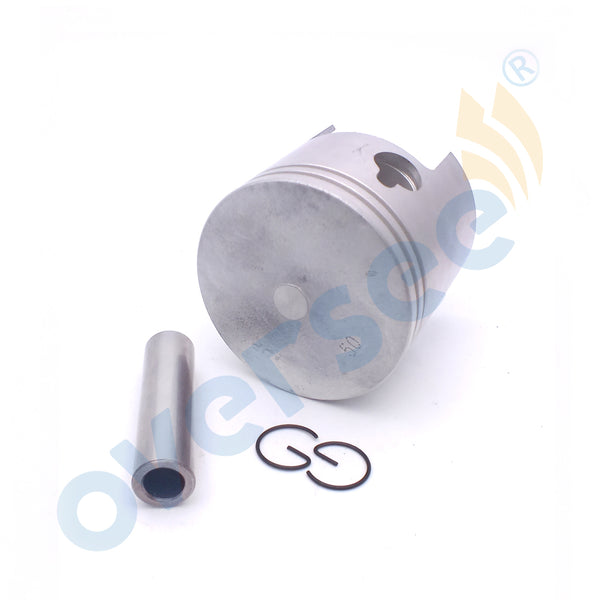 Supervisar el pistón del barco 350-00004-0 y el Kit de anillos 350-00014-0 reemplaza el Motor fueraborda TOHATSU 18HP MB18 M18