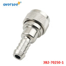 Conector de combustible 3B2-70250 o 3B2-70260 para motor fueraborda Tohatsu de 5HP 90HP 