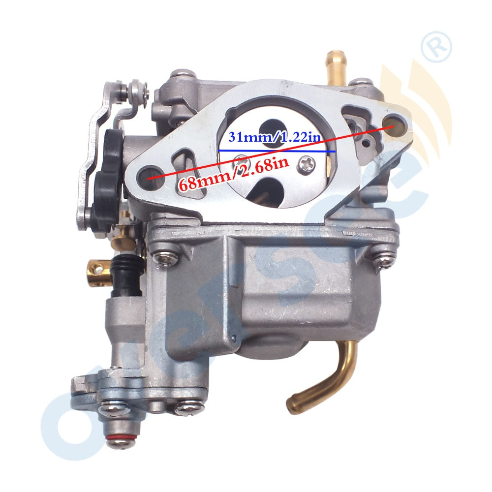3BJ-03100-0 Carburetor For Tohatsu Outboard Motor 4 Stroke  MFS 15HP Engine 3BJ-03100 3BJ031000,