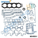 3C7-87121-0 Power Head Gasket Set for Tohatsu Nissan 4 cyl 115HP 120HP 140HP Outboard 3C7871210