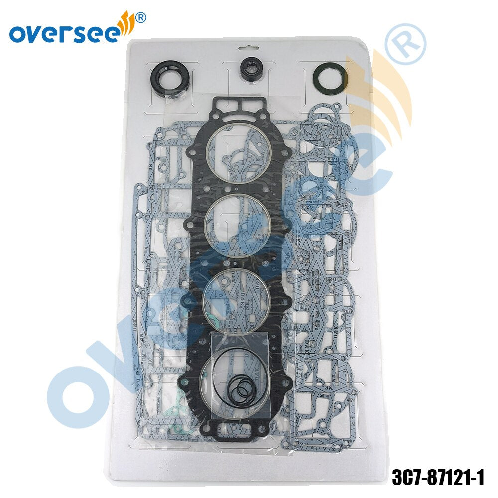 3C7-87121-0 Power Head Gasket Set for Tohatsu Nissan 4 cyl 115HP 120HP 140HP Outboard 3C7871210