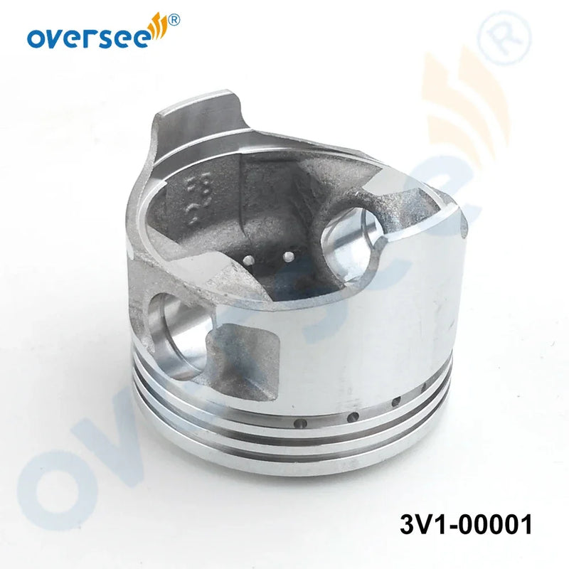 3V1-00001 And 3V1-00011 Piston Set for Tohatsu Mercury Parsun 8  9.8  9.9HP Outboard Engine 834963A02 700-834963A02 F8-05020101
