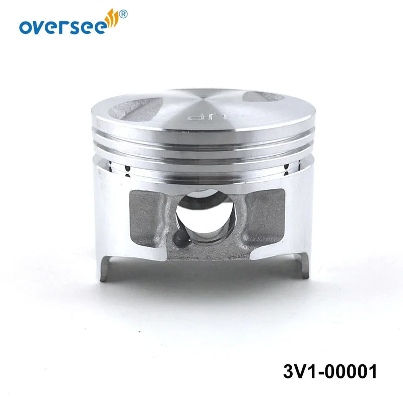 3V1-00001 And 3V1-00011 Piston Set for Tohatsu Mercury Parsun 8  9.8  9.9HP Outboard Engine 834963A02 700-834963A02 F8-05020101