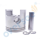 Supervisar Marine T85; 688-11631-03; Kit de pistón 688-11631 con juego de anillos de pistón 688-11603, repuesto STD para motor fueraborda Yamaha Parsun 75HP 85HP 90HP de 2 tiempos