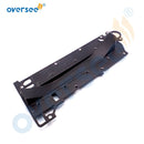 6H3-41111-01-1S INNER COVER, EXHAUST + 6H3-41112-A0 GASKET For Yamaha 2 Stroke Outboard Engine Motor 60HP 70HP
