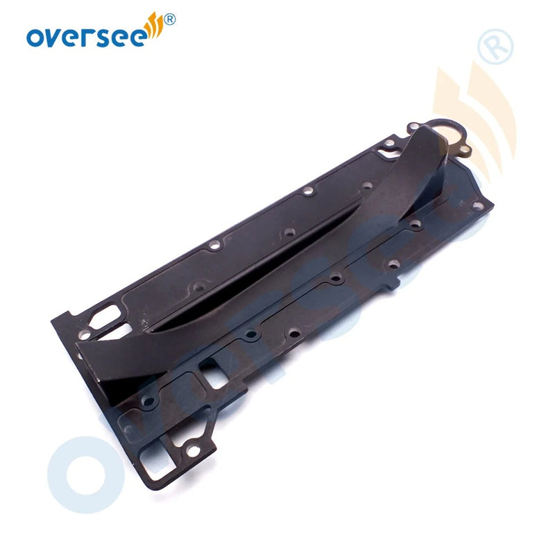 Oversee Junta de cubierta de escape marino 6H3-41112-A0 reemplazo para motor fueraborda Parsun Yamaha 60HP 70HP de 2 tiempos