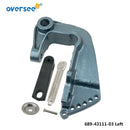 Supervisar Marina 689-43111; Kit de soporte de repuesto 689-43112 para motor fueraborda de 2 tiempos Yamaha Parsun Hidea Seapro HDX Hangkai 25HP 30HP