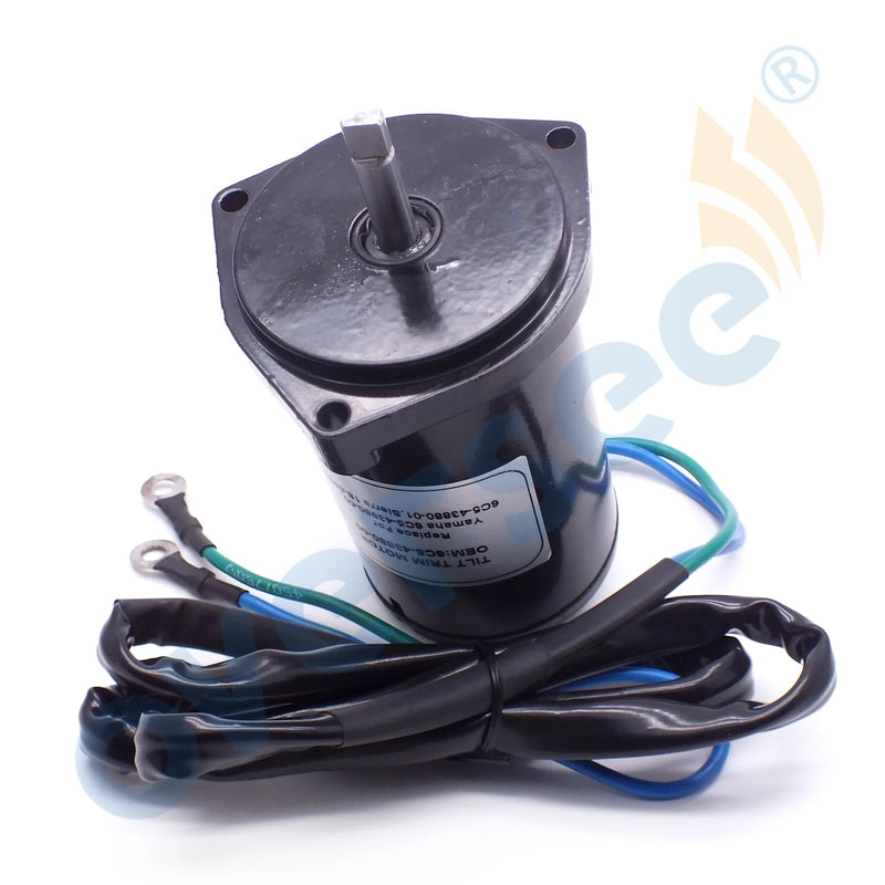 Motor embellecedor de inclinación eléctrica 6C5-43880, nuevo modelo, para Motor fueraborda Yamaha 4T F40 50 60 HP F50TLR F60T 6C5-43880-00 6C5-43880-01