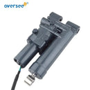 65W-43800-02-4D Power Tilt Trim Assy For Yamaha F25 F30HP 40HP Outboard Single Ram Gray Color 65W-43800