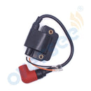Supervise la bobina de encendido marina 6E5-85570-10 con bujía para fueraborda Yamaha de 2 tiempos 115-200HP