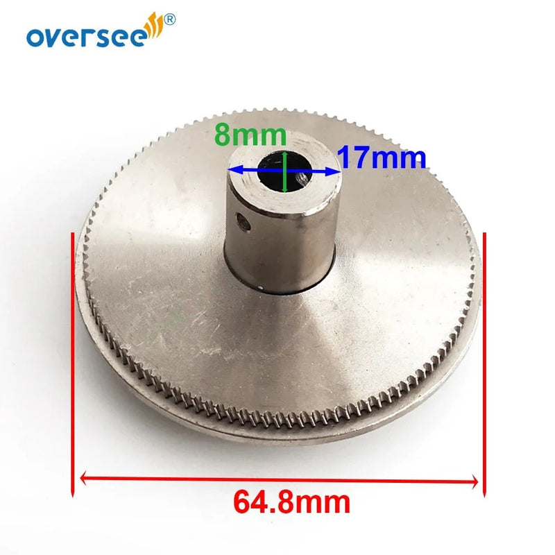 Throttle Cable Lever Wheel Gear Housing Assy for Yamaha Outboard 48-70HP 2 Stroke Engine 663-42135 663-42138 663-42135