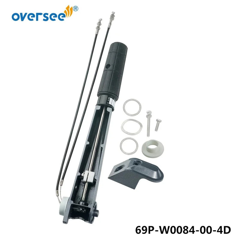 Oversee marine 69P-W0084-01-94 conjunto de manija de combustible de dirección para motor fueraborda Yamaha 2T 25 30HP Parsun