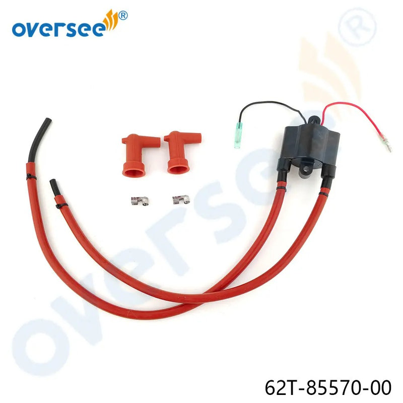 Bobina de encendido Oversee Marine 64X-85570 para motor fueraborda Yamaha GP760 XL760 XL700 GP800 62T-85570 62E-85570