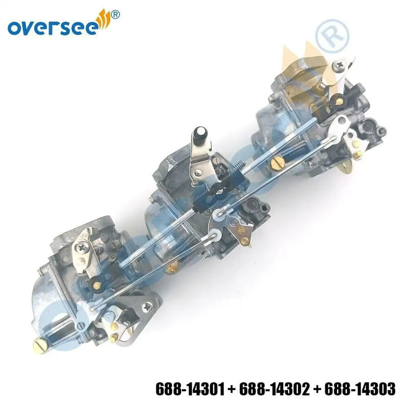 Supervisar Marine Up 688-14301; Medio 688-14302; Abajo 688-14303; Reemplazo de carburador T85-05160200 para motor fueraborda Yamaha Parsun Makara 85HP 90HP de 2 tiempos
