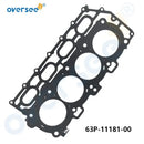 63P-11181-00-00 Junta de culata para motor fueraborda Yamaha de 4 tiempos 150HP F150 