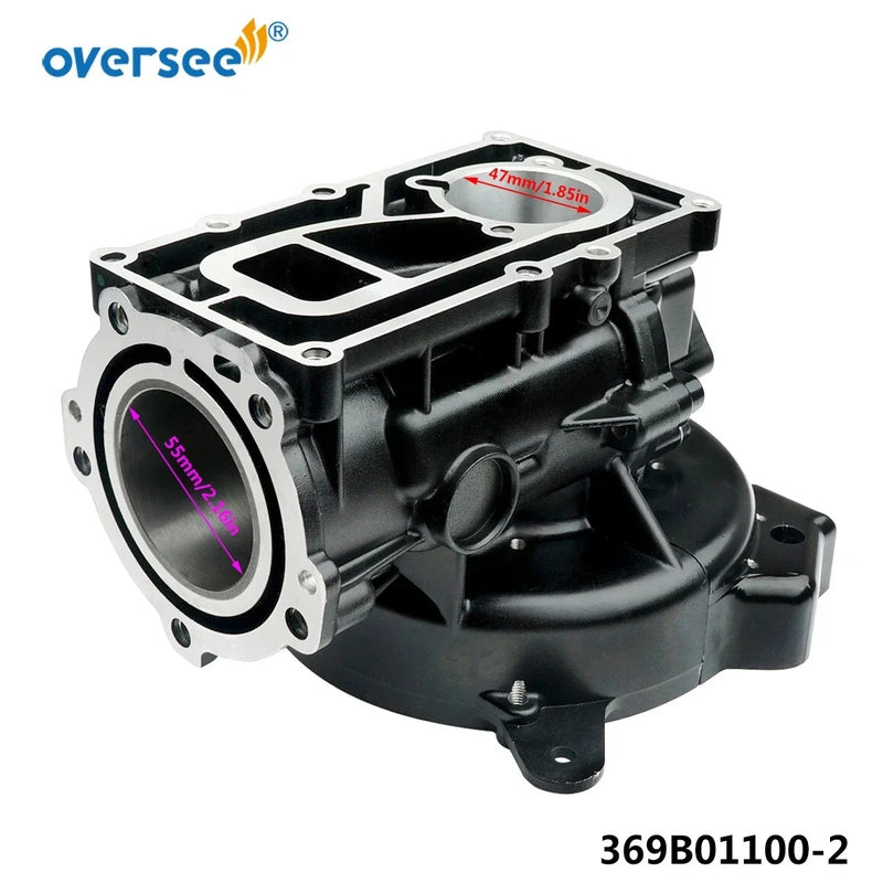 Cylinder Crank Case 369B01100-2 1 For Tohatsu Nissan M N 5HP 4HP 2T Outboard Engine