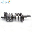 6N7-11411 Crankshaft For Yamaha Outboard Motor New Version 2T 115-130HP 6N7-11411-00