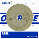 350051041M Reel for Tohatsu Nissan 9.9HP 15HP 18HP Outboard Motor 350-05104