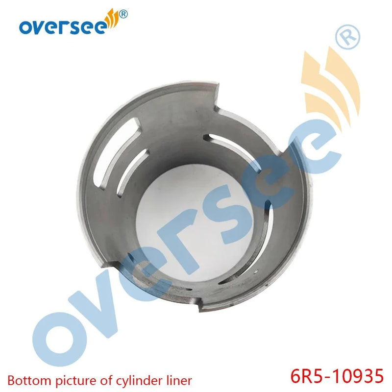 Oversee Marine 6R5-10935 - Funda de cilindro de 3.543 in de repuesto para motor fueraborda Yamaha 150HP 175HP de 2 tiempos