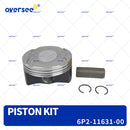 6P2-11631-10-93 Piston & Ring STD For Yamaha Outboard F LF200 250 HP 4-Stroke Engine