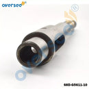 68D-G5611-10 Propeller Shaft Replace For Yamaha Powertec 4HP 5HP Outboard Motor 68D-G5611