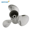 Stainless Steel Propeller 664-45954-01-EL-00 For Yamaha Outboard Motor Motor 25HP 30HP Size 9-7/8x12