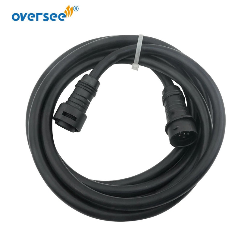 Supervisar Marina 688-8258A; 688-8258A-30 Cable de extensión de arnés de cables de 10 pines y 9,8 pies de repuesto para caja de controlador Yamaha 150HP 200HP 250HP motor fueraborda de 2 tiempos