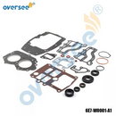 Gasket Kit  For 15HP 2 stroke for Yamaha Parsun Hidea 6E7-W0001-A1 2 Stroke Outboard Engine